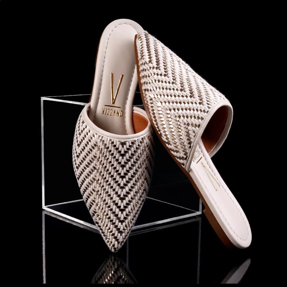 Vizzano White Mules